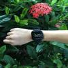 e-vibra Vibrating Alarm Watch Waterproof Wake Up Watch Silent Medical Reminder Watch - with Timer and 15 Daily Alarms (Black Square - Waterproof) view 2