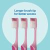TePe Nova Toothbrush, Extra Soft, 1pc, Longer tip for Improved Access to Back Teeth, Toothbrush Medium for Easy and efficient Plaque Removal view 3