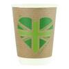 Green Britain Double Walled Hot Drinks Cups 12oz / 340ml Case of 500 view 1