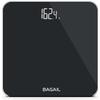 BAGAIL Bathroom Scale, Digital Weighing Scale with High Precision Sensors and Tempered Glass, Ultra Slim, Step-on Technology, Shine-Through Display - Black view 1