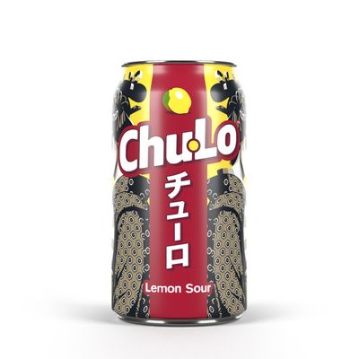 Chu Lo Drinks Lemon Sour - Japanese Inspired Soda - 24 Cans x 330ml