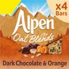 Weetabix Alpen Oat Blends Dark Chocolate & Orange - 4 Cereal Bars (Pack of 10, Total 40) view 1