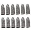 12PCS Cut Resistant Finger Cots Reusable Finger Covers Non Slip Finger Protectors Finger Cots Cut Resistant Protection Finger Cots Anti-Slip for Picking Sculpture(5.5cm) view 1