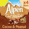 Alpen Oat Blends Cocoa & Peanut - 4 Cereal Bars (Pack of 10, Total 40) view 1