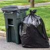 100 Heavy Duty Refuse Sacks Extra Strong Rubbish Bin Liner Waste Large Black Dustbin Bags Roll Everyday Use Tear Resistance Recycled 100L Capacity view 4