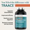 Magnesium Glycinate TRAACS (Bisglycinate) 240mg - 120 Vegan Capsules, 100% Pure, No Fillers/Buffers, Chelated, Highly Bioavailable, Muscle & Sleep Support, Stress Relief, UK Made by Nature Provides view 2