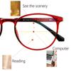 HEBEHO Sunglasses Progressive Multifocal Reading Glasses Photochromic Oval Spring Hinge Reader For Men Women (Color : Black, Size : 1.75x) view 3