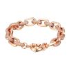 WKXCTS bracelet Fashion 8 Colors Zircon Bracelet For Women Bracelet Jewelry Valentine's Day Gift Male Bracelets leather (Length : 23cm, Metal Color : TZ-1376) view 3