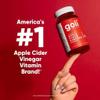 Goli Nutrition Apple Cider Vinegar Gummy Vitamins (1 Pack, 60 Count, Gelatin-Free, Gluten-Free, Vegan & Non-GMO Made with Essential Vitamins B9 & B12) view 4