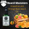 Beard Monsters Beard Oil And Beard Balm For Men Combo | Leave In Beard Conditioner | Beard Softener (Grapefruit and Orange Blast) view 3
