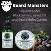 Beard Oil And Beard Balm For Men Combo| Beard Softener and Style For Men | (Liquorice and Blackcurrant) view 2