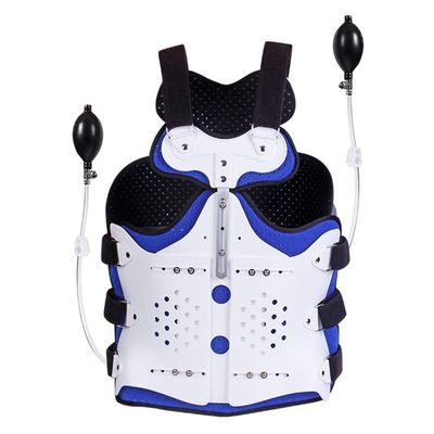 TSUSF Portable Lumbar Back Spine Orthosis Back Support, Adjustable Thoracolumbar Fixation Brackets Comfortable Breathable (Color : C)