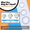 Anti Snoring Ring Acusnore Anti Snore Ring - Stop Snoring Aids for Men & Women - Uses Acupressure to Aid Sleep & Reduce Effects of Snoring (3 Sizes) (Small) view 4