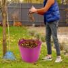 75L Extra Large TubTrug Construction DIY Home Garden Work Flexible Mixing Bucket (Pink) view 2