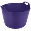 75L Extra Large TubTrug Construction DIY Home Garden Work Flexible Mixing Bucket (Purple) view 1