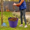 75L Extra Large TubTrug Construction DIY Home Garden Work Flexible Mixing Bucket (Purple) view 2