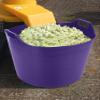 75L Extra Large TubTrug Construction DIY Home Garden Work Flexible Mixing Bucket (Purple) view 3
