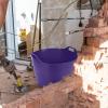75L Extra Large TubTrug Construction DIY Home Garden Work Flexible Mixing Bucket (Purple) view 4