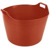 75L Extra Large TubTrug Construction DIY Home Garden Work Flexible Mixing Bucket (Orange) view 1