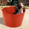75L Extra Large TubTrug Construction DIY Home Garden Work Flexible Mixing Bucket (Orange) view 4