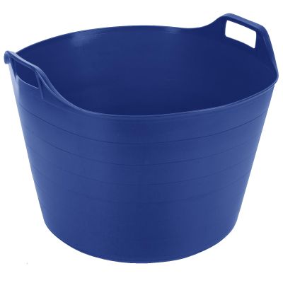 75L Extra Large TubTrug Construction DIY Home Garden Work Flexible Mixing Bucket (Blue)