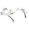 1pc Magnifying Folding Flip Down Makeup Glasses Eye Spectacles Lens Cosmetic Readers view 2