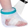 VESKIMER 100% Waterproof Foot Cast Cover for Shower Adult, Bath - Reusable Shower Boot Cover Watertight Foot Protector view 1
