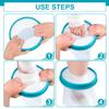 VESKIMER 100% Waterproof Foot Cast Cover for Shower Adult, Bath - Reusable Shower Boot Cover Watertight Foot Protector view 3