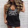 CHUNTIANRAN Mini Dress for Women Summer Beach Vacation T Shirts Sundress Sexy V Neck Sleeveless Tanks Dresses, Tennessee Black, XXL view 2