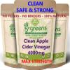 Apple Cider Vinegar Capsules 180 Vegan Capsules 5000mg High Strength, 35% Acetic Acid Raw & Unfiltered Effective ACV Supplement | No Chemicals 100% Natural Made in The UK by 5greens view 1