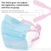 Adjustable Anti-Slip Silicone Ear Grips Extension Hook s Buckle Holder Attache Hooks-China,C view 3