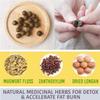 30/60Pcs Mugwort Navel Sticker, Herbal Slimming Tummy Pellet, Natural Herbal Chinese Medicine Belly Sticker for Women and Men (30pcs) view 3