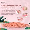 ANRUZ Hard Wax Beads for Sensitive Skin - 453g Hair Removal With 10 Applicators - Rose Beads for Armpit, Brazilian, Bikini & Leg Coarse Hair At Home Waxing Set view 2