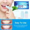 50PCS Wipe Oral Finger Brush, Disposable Wipe Cloth Teeth Teeth Whitening Strips for Oral Deep Cleaning view 3