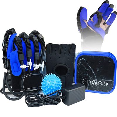 ZWJABYY Rehabilitation Training Gloves,Stroke Hemiplegia Rehabilitation Training Equipment,Finger Straightening Brace Guard Protector, For Hand Function Recovery,M-righthand