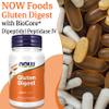 Now Foods, Gluten Digest (Gluten Enzyme), 60 Vegan Capsules, SOYA Free, Gluten Free, Non-GMO, Vegetarian view 2