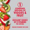 V8 +SPARKLING ENERGY Strawberry Kiwi Energy Drink, Made with Real Vegetable and Fruit Juices, 11.5 FL OZ Can (Pack of 4) view 3