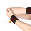 2 Pack Self-heating Magnetic Wrist Brace, Self-adhesive Wrist Support Wrist Straps, Massage Therapy Self-Heating Wrist Brace for Arthritis Tendonitis, Pain Relief-Wear view 2