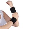 2 Pack Self-heating Magnetic Wrist Brace, Self-adhesive Wrist Support Wrist Straps, Massage Therapy Self-Heating Wrist Brace for Arthritis Tendonitis, Pain Relief-Wear view 4