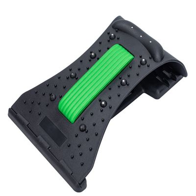 TSUSF Neck Massager Stretcher Equipment Neck And Back Stretching Massage Relaxation Fitess Cervical Support Pain Relief (Color : Green)