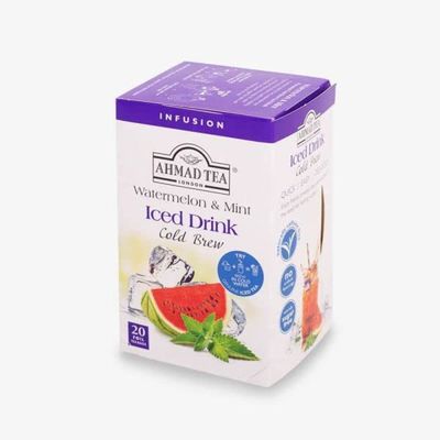 Ahmad Tea Watermelon and Mint Iced Drink Cold Brew (20 Slides, 40 g)