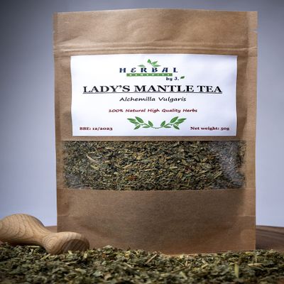 Lady's Mantle Tea | Loose Leaves | Women Herbal Blend | Menopause relief | Natural Cleanse | Alchemilla Vulgaris - Herbal Remedies by J. - Przywrotnik