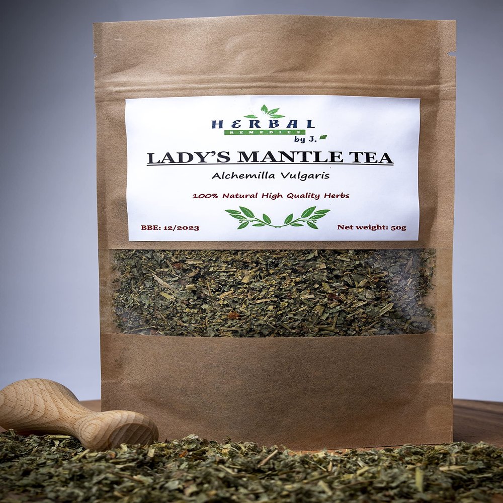 Lady's Mantle Tea | Loose Leaves | Women Herbal Blend | Menopause relief | Natural Cleanse | Alchemilla Vulgaris - Herbal Remedies by J. - Przywrotnik