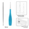 Tonsil Stone Remover and Oral Hygiene, Led Tonsil Stone Pick Tool - Curved Syringe - Stainless Steel Pick, Halitosis Treatment view 3