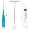 Tonsil Stone Remover and Oral Hygiene, Led Tonsil Stone Pick Tool - Curved Syringe - Stainless Steel Pick, Halitosis Treatment view 4
