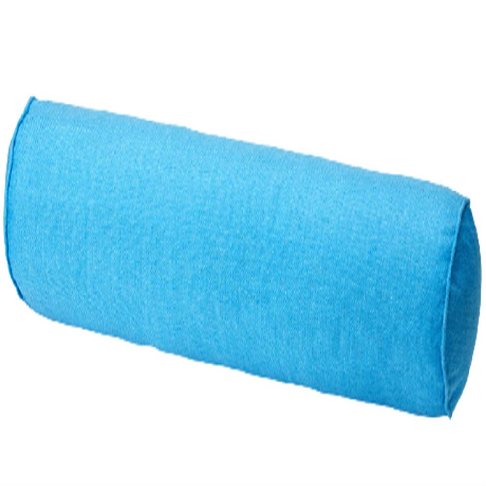 Cervical Roll Bolster Round Pillow for The Neck,Lumbar Spine & Leg Support Bendable Roll Pillow Use for Traveling with Removable Washable Cover,Red 7,20 * 100cm