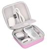 FBLFOBELI EVA Hard Case Compatible with Braun Silk-pil 7 SE7-041/SE7-141/Silk-pil 5 5-620/5 SE5-230/Silk-pil 9 9-890/9 9-880/9 9-720 Epilator Facial Hair Removal (Purple) view 1