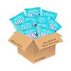 Sea Salted Popcorn (Pack of 10 x 60g Family Sized Sharing Bags) - Vegan, Gluten Free, Dairy Free, Allergen Free, Low Calorie Healthy Salty Popcorn Snack view 1