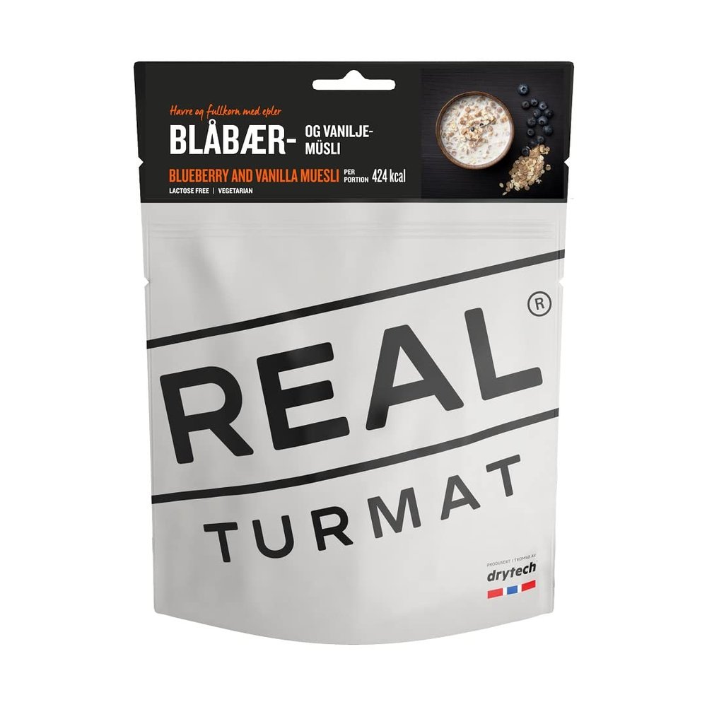 Drytech Real Turmat Vanilla Cereal - Vacuum Packed Cereal for Travelling