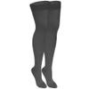 NuVein Medical Compression Stockings, 20-30 mmHg Support, Women & Men Thigh Length Hose, Closed Toe, Charcoal, Large view 3